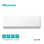 Hisense, инверторен климатик  UNI HA 2,5 kW HA25XU00G 9000 BTU