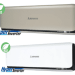 Mitsubishi Heavy инверторен климатик , Diamond Titanium/Black and White 3,5 kW SRK/SRC35ZSX-WT/WB 12 000 BTU